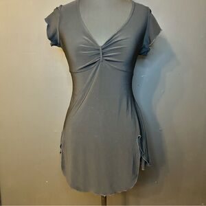 Vintage Y2K Black Fairy Top